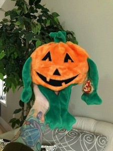 pumpkin ty beanie baby value