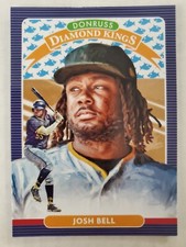 2020 Panini Donruss Diamond Kings Baby Shark Border Variation Josh Bell #27