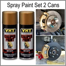 Brake Caliper Gold Paint Valve Cover Engine High Temp Coating -Free Import Fees