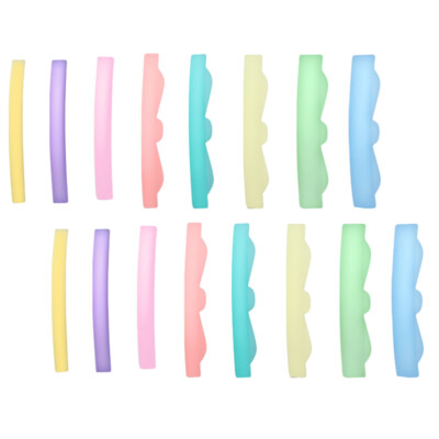 8 Pairs Eyelash Permanent Curling Kit Fake Eyelash Pads Eyelash Lift Rods