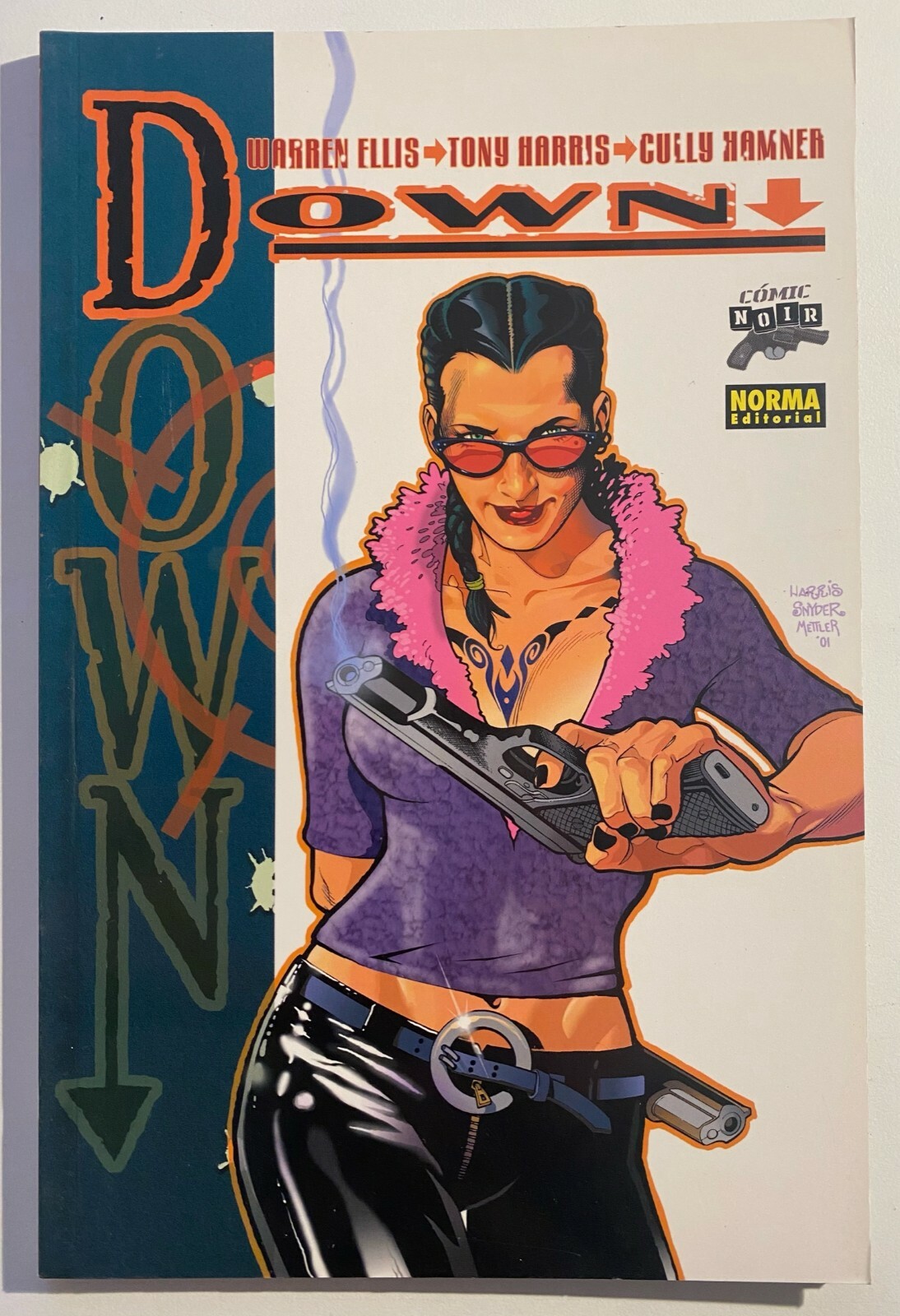 DOWN COMIC NOIR NORMA COMICS Español / TPB Tapa Blanda 8.0 VF+