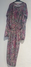 ZARA BOHO RARE STUNNING RAINBOW SPARKLY SEQUIN MIDI DRESS Large 12 UK Glitter