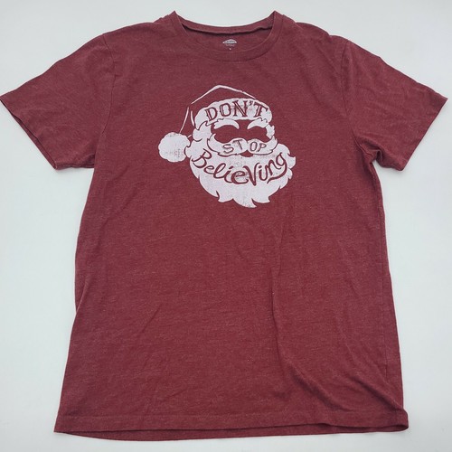 Old Navy Santa Claus Red Don't Stop 