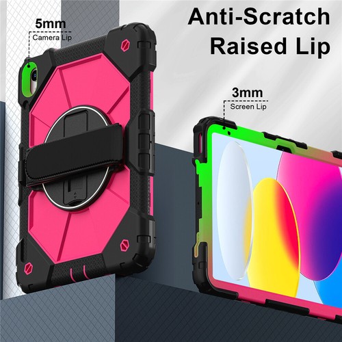 Für iPad 5/6/7/8/9/10/11. Gen A16 2025 Starkstrapaz Stoßdämpf Etui Ständer Case - Bild 99 von 122