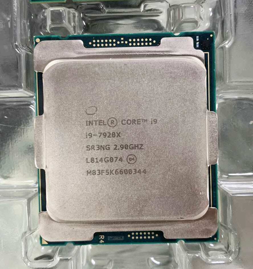 Intel Core i9-7920X 2.9-4.3 GHz 12Cores 24Thr SR3NG LGA 2066 Intel Core i9-7920X 2.9-4.3 GHz 12Cores 24Thr SR3NG LGA 2066