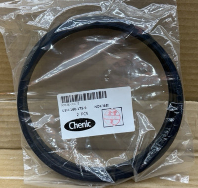 Genuine Chenic NOK USH-160-175-9 Hydraulic Pressure Seal Ring 2PCS