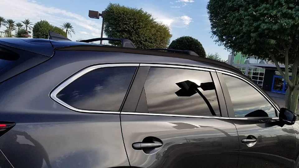 Поперечная штанга багажника на крышу 4 шт подходит для Mazda CX-9 CX9 2017-2025 черная - Изображение 4 из 4