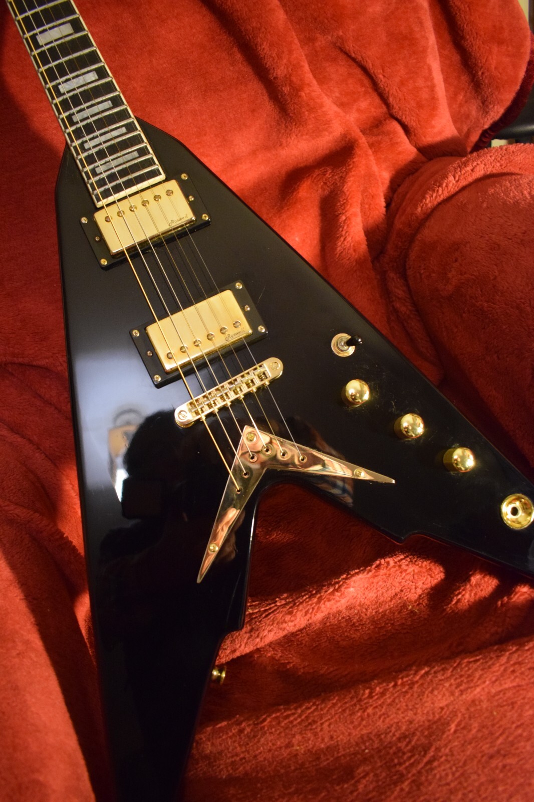 Harley Benton Flying V eletric guitar eBay
