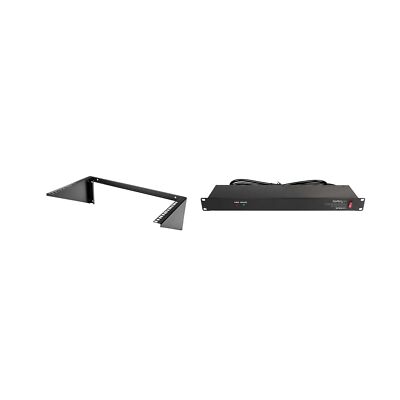 StarTech.com 6U Wall Mount Patch Panel Bracket   19 in   Steel - Ver