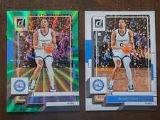 2022-23 NBA Donruss De'Anthony Melton Holo Green Laser + Base Card #22