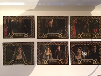 Arrow Staffel 3 - ''''Hochzeit'''' 6 Karten Jagd Set #B1-B6