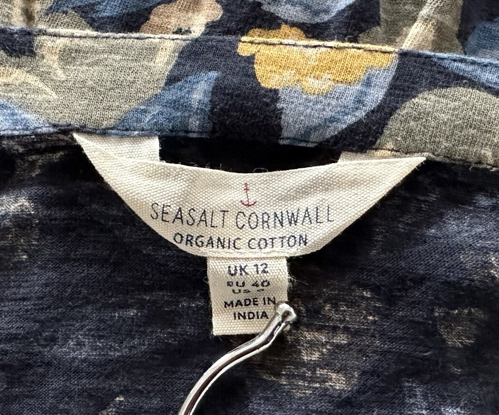 Seasalt Cornwall Organic Sea Mirror Dress Women's Size US 8 UK 12 image 4