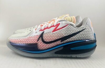 Nike Air Zoom GT Cut White Black Laser Blue Men's Size 3.5