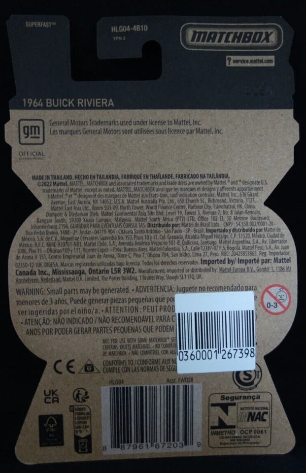 Matchbox 2023 piezas móviles - #19/54 1964 Buick Riviera Foto 2 de 2