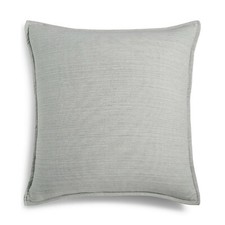 Hotel Collection 525 Thread Count Cotton Yarn Dyed Euro 2 Pillow Shams Ash NEW