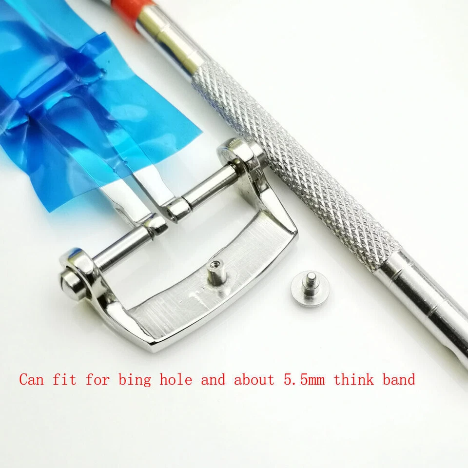 20mm Steel Polished Department Clasp Buckle for JB 1753 BP Band Watch Strap - Image 3 of 4