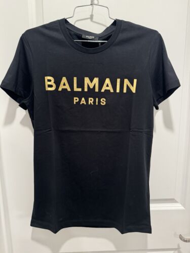 Women’s Balmain Black/Gold T Shirt BRAND NEW SIZE MEDIUM