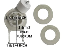 2 Inch Flapper Valve, Soft Rubber, w/Stay A-float Styro-foam Bouy, 2 Extra Seal