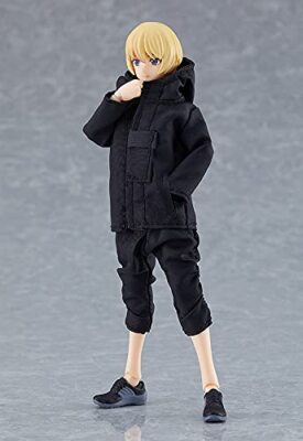 figma 524 Female Body (Yuki) w/ Techwear Outfit ABS&PVC non-scale
