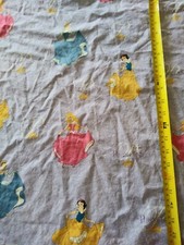 35x42" lavender glittery sparkly Disney Princess Fabric material sewing chic