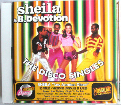 SHEILA & B DEVOTION - RARE CD X 2 ''THE DISCO SINGLES''