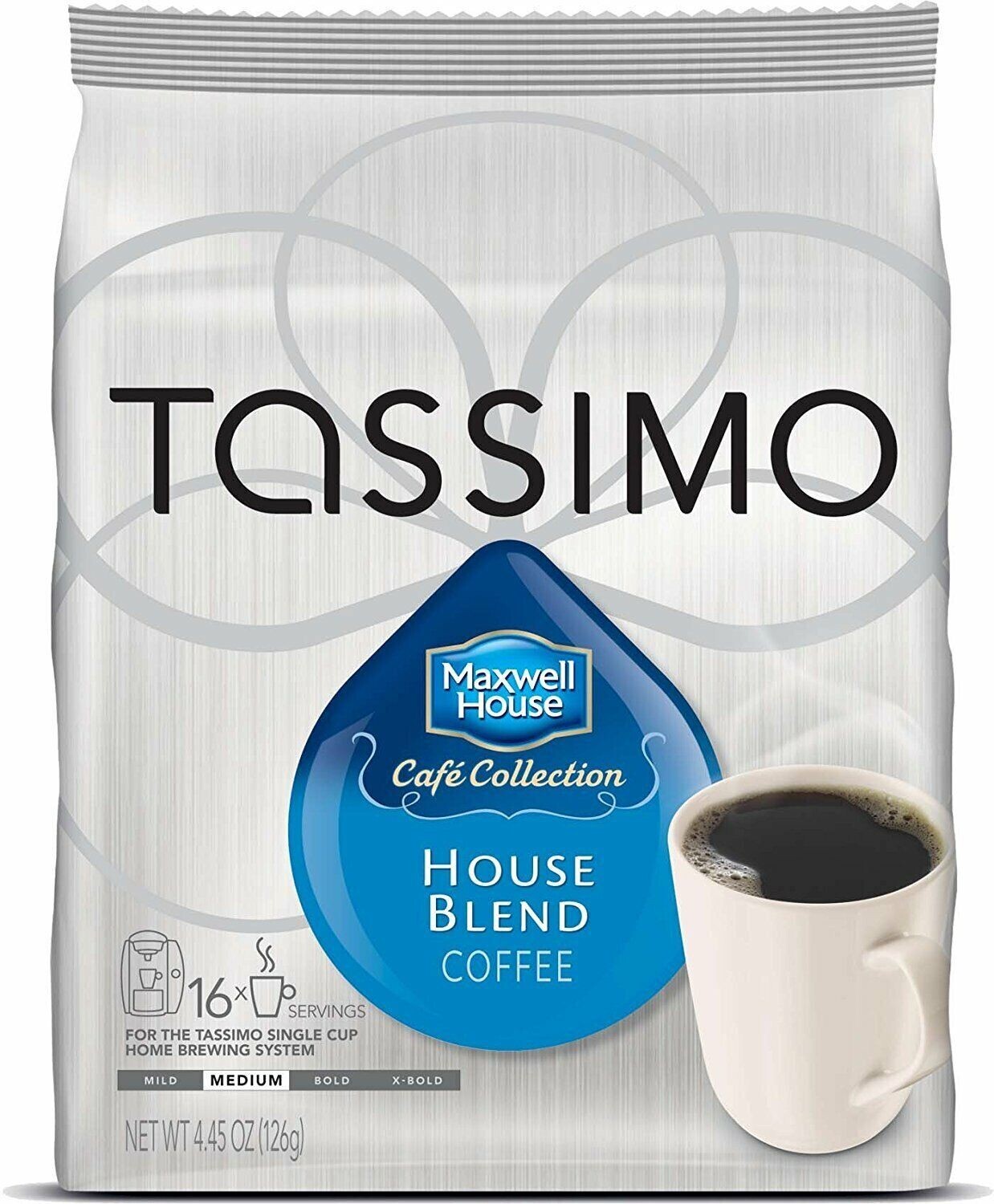 Tassimo Maxwell House Blend Coffee 16 Tdisc Brew Gourmet Father B0623 FreeShip