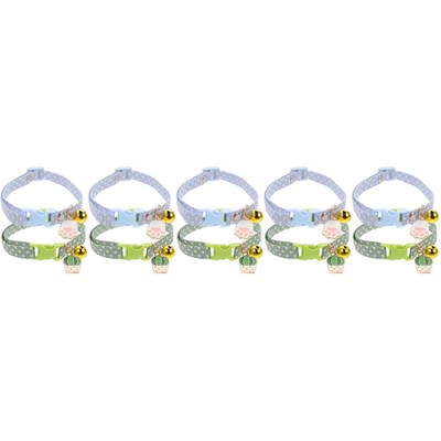 5 Pack Luftkatzenmarke Katzenhalsband Comfortable Cat Collar Stylish