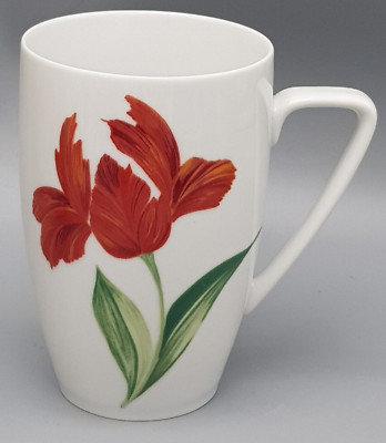 Rosenthal Kaffeebecher Henkelbecher TULPE rot Øca.6,7cm/ca.10,3cm hoch TOP