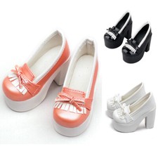  wamami High Heel Synthetic Leather Shoes For 1/4 MSD 1/3 SD DZ BJD Dollfie