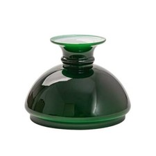 Lampenschirm Petroleumglas Ersatzglas Lampenglas Vestaschirm Glas Grün Ø 154mm
