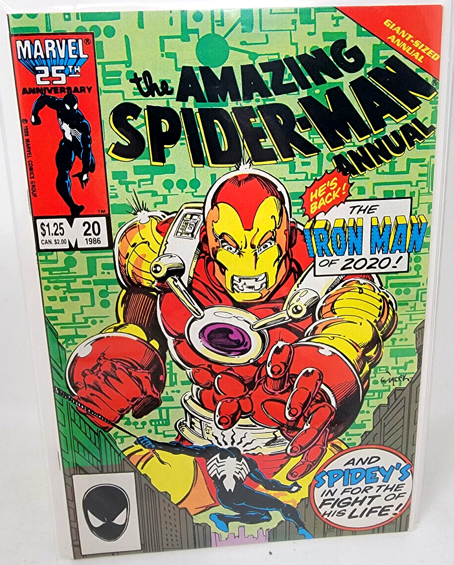 AMAZING SPIDER-MAN ANNUAL #20 IRON MAN 2020 (ARNO STARK) ORIGIN