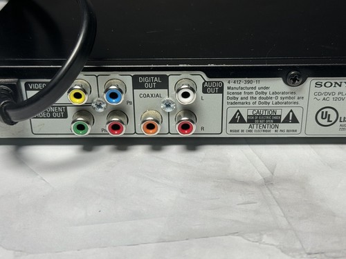 Reproductor de CD/DVD Sony DVP-SR210P - Funciona - Sin control remoto - Imagen 7 de 8