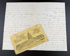 Civil War 14th New Hampshire Volunteers Letter