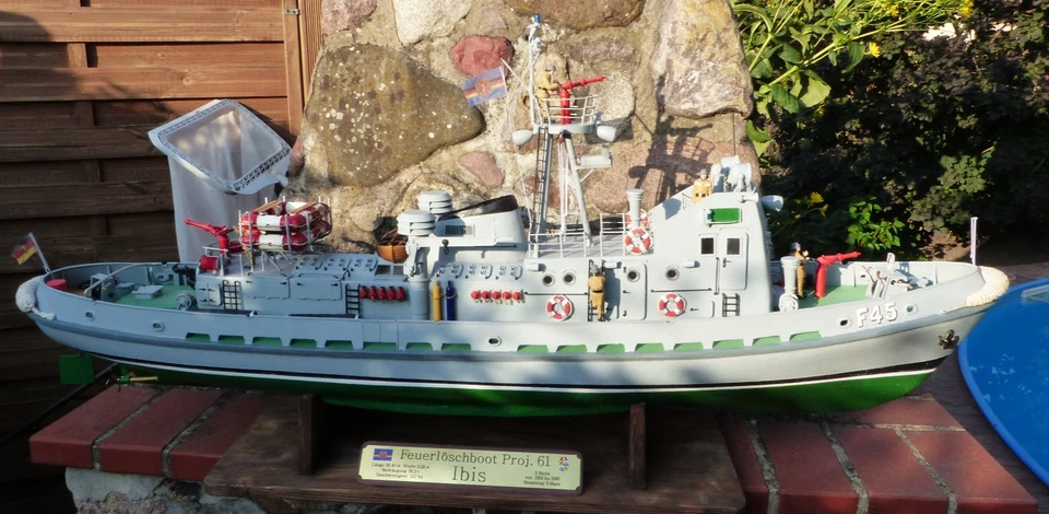 Bauplan    Feuerlöschboot  "IBIS" - Bild 4 von 4