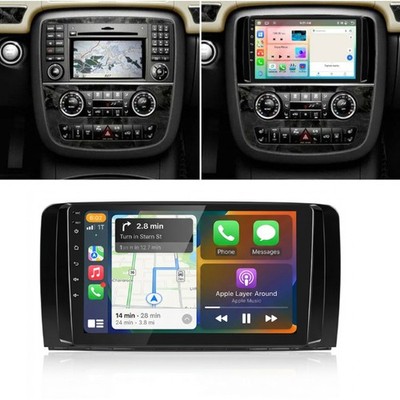 Autoradio Android 15 RDS für Mercedes R-Klasse W251 2006-2014 CarPlay 64GB GPS