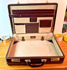 Vintage Heritage Hard Leather Briefcase Combi...