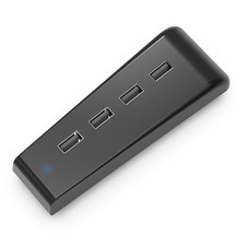 USB 2.0 Data Transmission HUB Expander Charger Splitter For PS5/PC/PS4 Console
