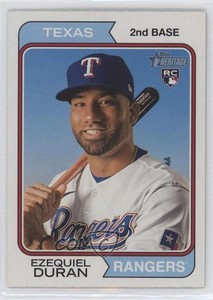 2023 Topps Heritage Ezequiel Duran #31 Rookie RC