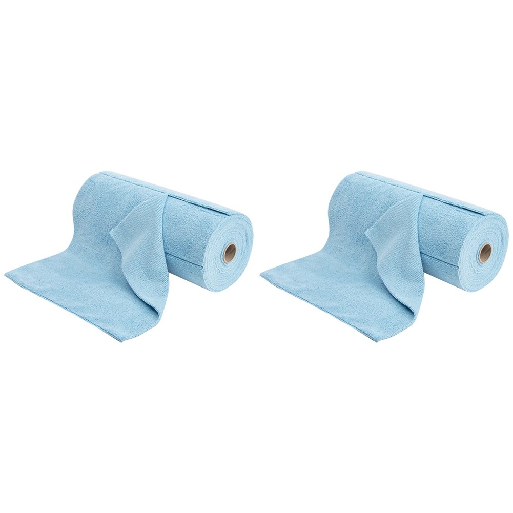 3X(Mikrofaser-Handtuchrollen, Spüllappen, Waschpapier, Handtuch-, Bla4916