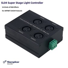 SL04 Super Stage Light Controller DMX512 Built-in 54 Kinds of RGB Effects -new