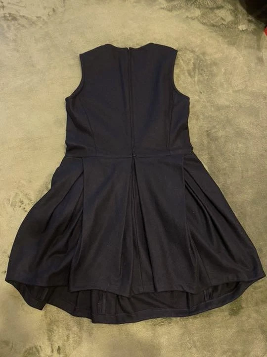 FALDA JUMPER USADA COMME DES GARCONS NEGRA BUENA Foto 2 de 4