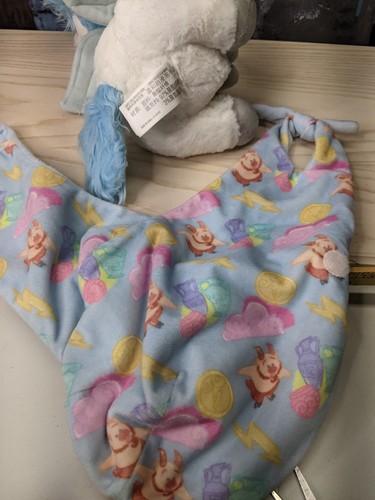 Disney Parks Bebés Hércules Bebé Pegaso Peluche Animal Manta Bolsa 12" - Imagen 12 de 13