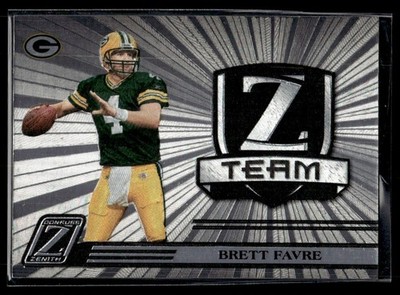 2005 Donruss Zenith Z-Team Brett Favre Green Bay Packers #ZT-10