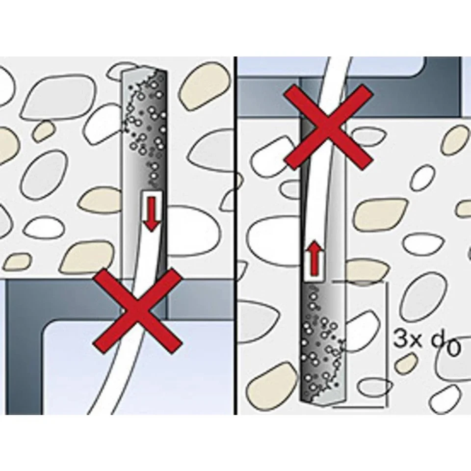 Fischer 536862 Vis à béton 10 mm 100 mm 6 pans extérieurs 50 pc(s) - Photo 4/4