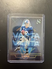 2025 Panini Silhouette Eli Manning New York Giants VANTA CASE HIT #5