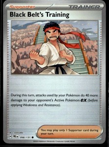 Black Belt's Training - (Poke Ball Pattern) SV: Prismatic Evolutions 098/131 NM