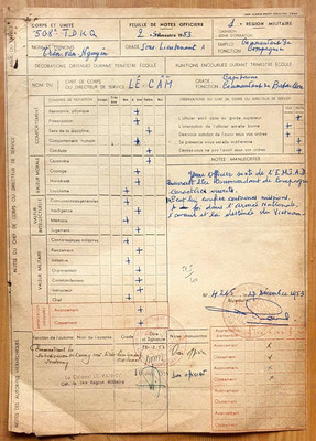 Original Signature Document Le Van Ty(Lê Văn Tỵ) South Viet Nam 1953 Vintage.