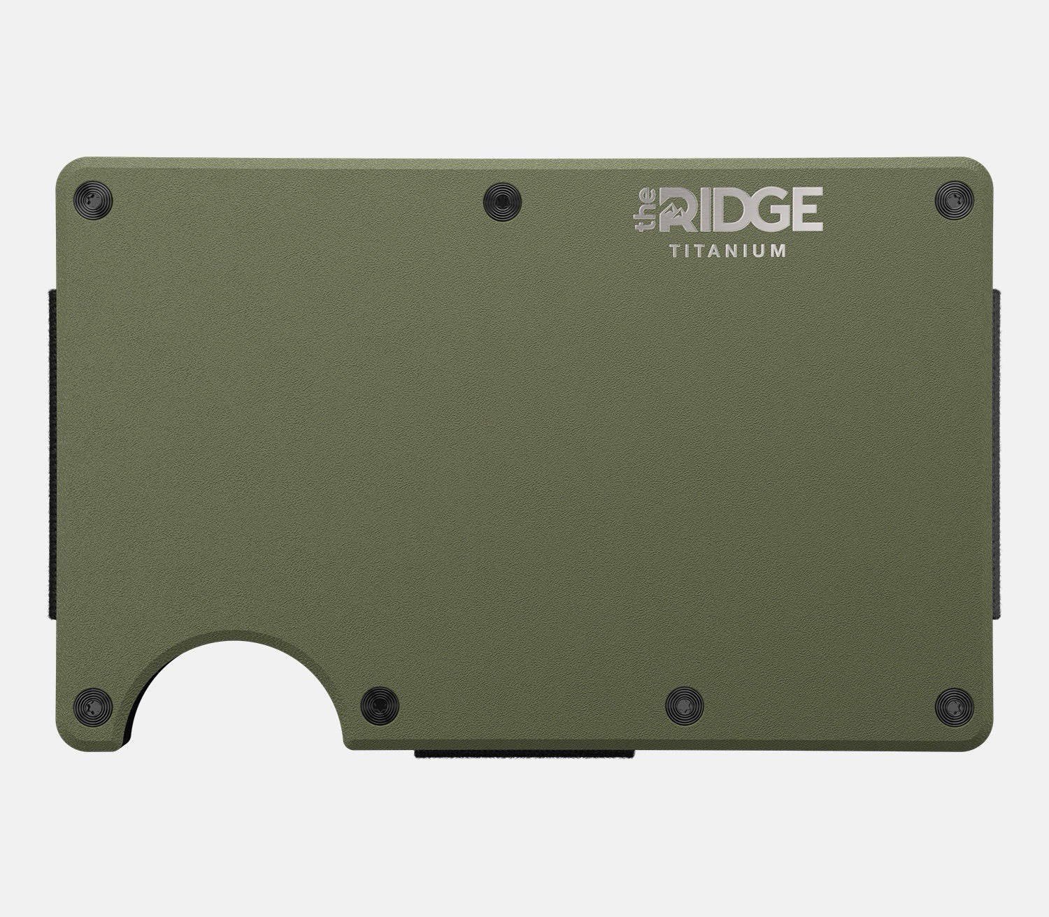 Ridge Slim RFID Blocking Wallet Titanium Matt Olive - BNIB - RRP £125