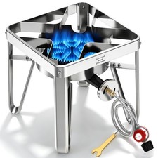 Estufa de propano de un solo quemador estufa de gas quemador de propano para cocinar al aire libre