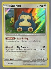 2019 Pokemon Sun & Moon Unbroken Bonds Snorlax Holo #158/214 NM on eBay
